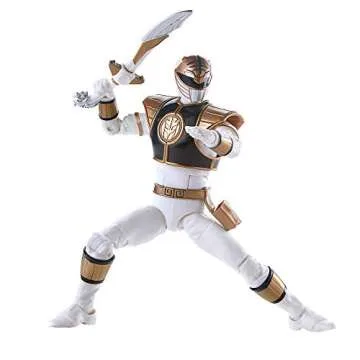 Power Rangers Hasbro Toys Lightning Collection 6-Inch Mighty Morphin White Ranger Collectible Action Figure