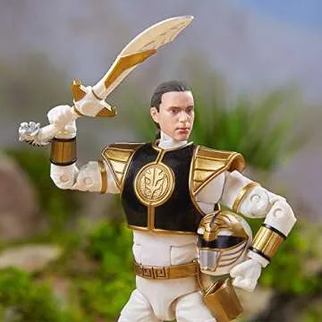 Power Rangers Hasbro Toys Lightning Collection 6-Inch Mighty Morphin White Ranger Collectible Action Figure
