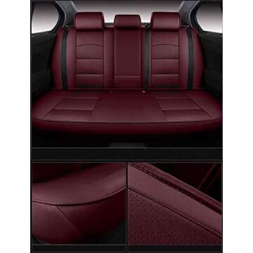 OASIS AUTO Custom Leather Seat Covers for Wrangler JL