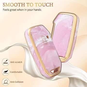 Stylish OFFCURVE Key Fob Cover for Kia Models - Full Protection