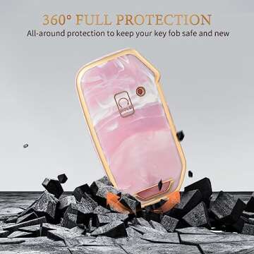 Stylish OFFCURVE Key Fob Cover for Kia Models - Full Protection