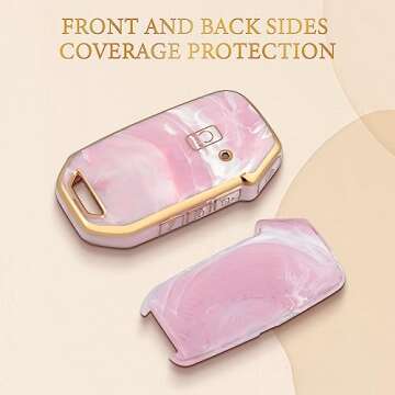 Stylish OFFCURVE Key Fob Cover for Kia Models - Full Protection