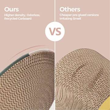 ComSaf Cat Scratcher for Furniture Protection & Cat Comfort