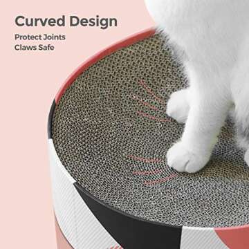 ComSaf Cat Scratcher for Furniture Protection & Cat Comfort