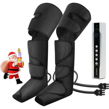 CINCOM Leg Compression Massager for Pain Relief