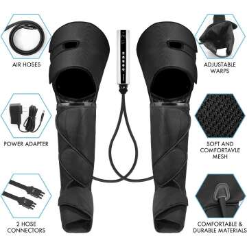 CINCOM Leg Compression Massager for Pain Relief