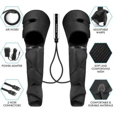 CINCOM Leg Compression Massager for Pain Relief