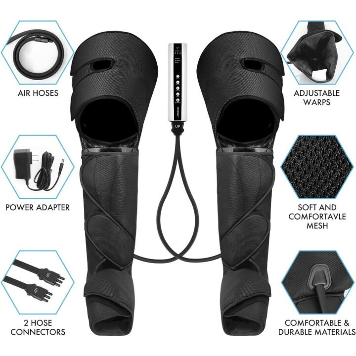 CINCOM Leg Compression Massager for Pain Relief