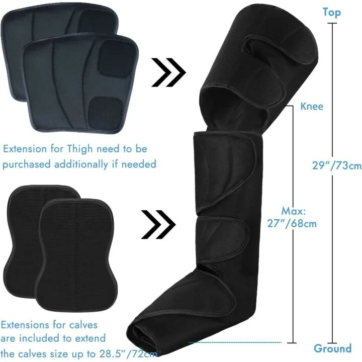 CINCOM Leg Compression Massager for Pain Relief