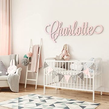 Personalized Wooden Name Sign for Nursery Decor