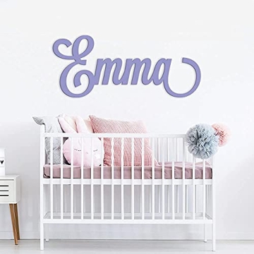 Personalized Wooden Name Sign for Nursery Decor