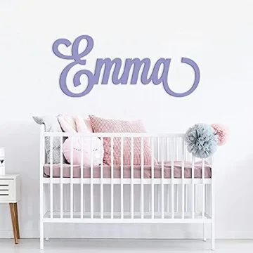 Personalized Wooden Name Sign for Nursery Decor