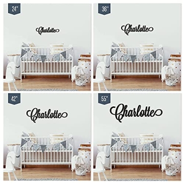 Personalized Wooden Name Sign for Nursery Decor