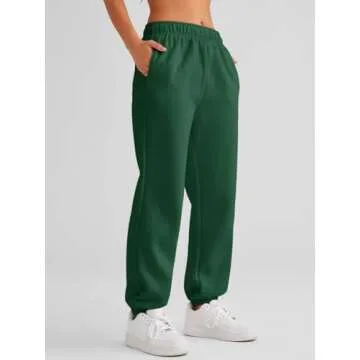 Winter Cozy Fleece-Lined Baggy Sweatpants for Women