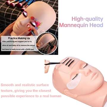 154pcs Eyelash Extension Practice Set for Professionals