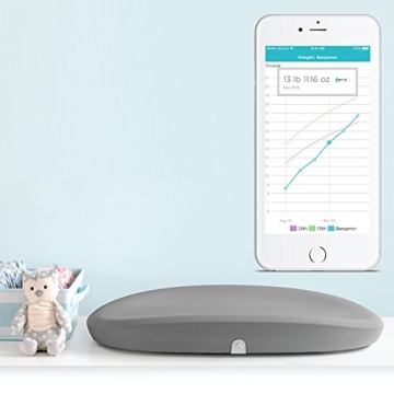 Hatch Grow Smart Changing Pad and Scale for Babies
