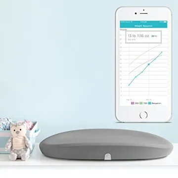 Hatch Grow Smart Changing Pad and Scale for Babies