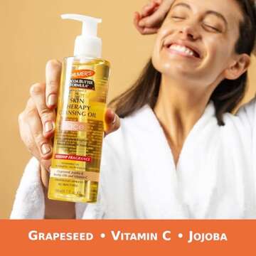 Palmer's Cleansing Oil with Rosehip for Hydrated Skin