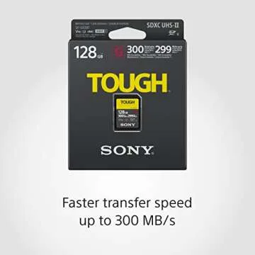 Sony Tough SD Card 128GB: Ultimate Speed & Durability
