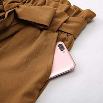 GRACE KARIN Stylish Women’s Bowknot Shorts with Pockets