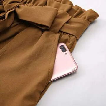 GRACE KARIN Stylish Women’s Bowknot Shorts with Pockets