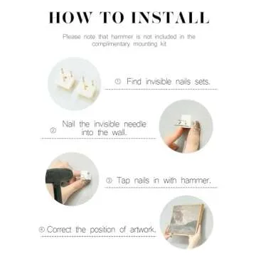 Elegant InSimSea Flower Framed Wall Art for Any Room