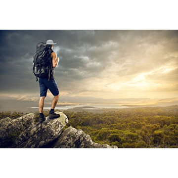 YR.Lover Durable Wide Brim Fishing Hat for Sun Protection