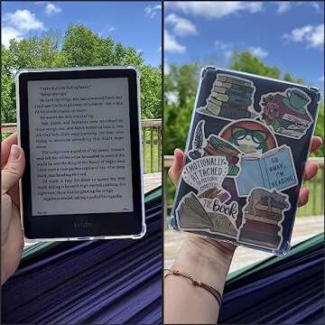 HotBag Clear Kindle Case for (6.8") All-New Kindle Paperwhite 11th Generation Case 2021 & Signature ...