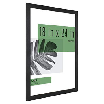 MCS Poster Frame 18x24 Black Woodgrain for Art
