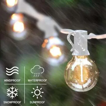Stunning SUNTHIN White Outdoor String Lights for All Occasions