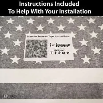 American Flag Vinyl Decal for Tacoma 2016-2023