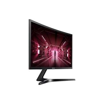 SAMSUNG 24-Inch CRG5 144Hz Curved Gaming Monitor (LC24RG50FQNXZA) â€“ Computer Monitor, 1920 x 1080p Resolution, 4ms Response, FreeSync, Game Mode, HDMI