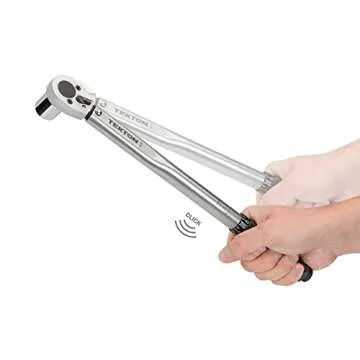 TEKTON 3/8 Inch Drive Micrometer Torque Wrench for Precision
