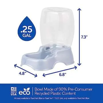 Petmate Pet Cafe Dispenser for Cats and Dogs, 0.25 GAL