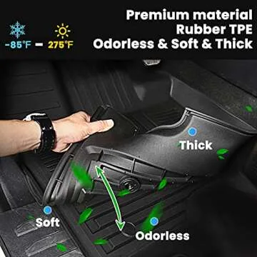 All Weather Floor Mats for Mazda CX-90 2024 2025