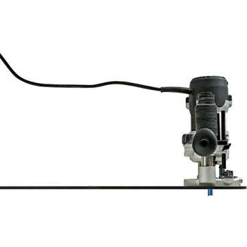 Rockler Circle Cutter Router Jig – Router Circle Cutting Jig Cuts Perfect Circles from 10” to 52” D - Circle Cutting Jig Includes Two Center Pivot Pins - Circle Cutting Tool Fits Most Popular Routers