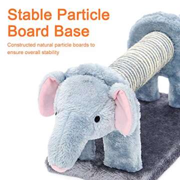 BingoPaw Cat Scratching Post with Ball Toy for Cats