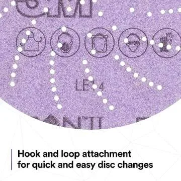 3M Xtract Cubitron II Hookit Sanding Discs for Easy Use