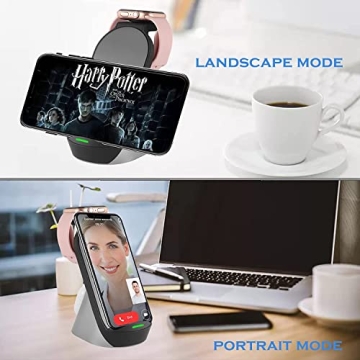 Compact 3 in 1 Wireless Charging Station for Apple Devices