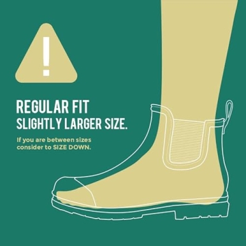 Stylish Waterproof Short Rain Boots for Women