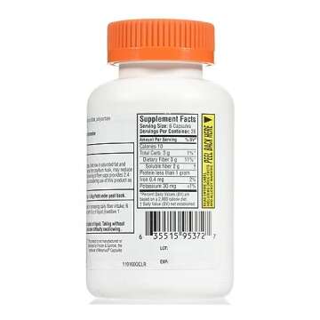 Quality Choice Daily Fiber Capsules for Regularity, 160 Count