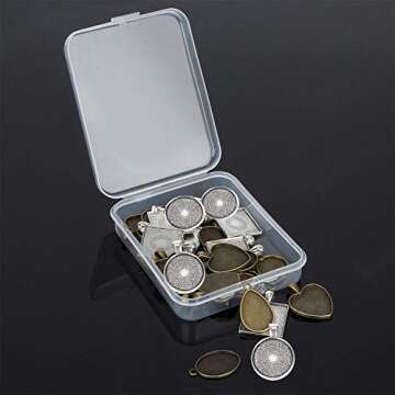 HOMEIDOL Jewelry Molds Kit - 30Pcs Creative Crafting Set