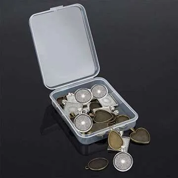 HOMEIDOL Jewelry Molds Kit - 30Pcs Creative Crafting Set