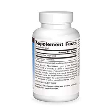 Source Naturals Policosanol for Cardiovascular Health Support