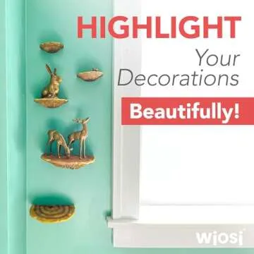 Wiosi 5-Piece Turkey Gill Mushroom Floating Shelves for Decorating Wall | Shelves for Room Wall | Perfect Floating Shelves for Room Decor | Leopard Gecko Tank Accessories