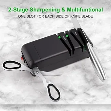 AirCover Electric Knife Sharpener Safe Professional Easy Use