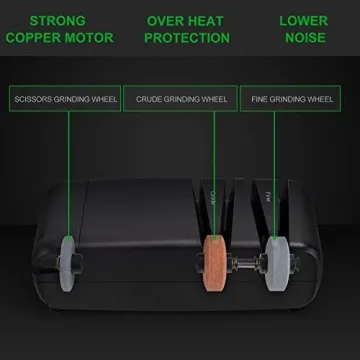 AirCover Electric Knife Sharpener Safe Professional Easy Use