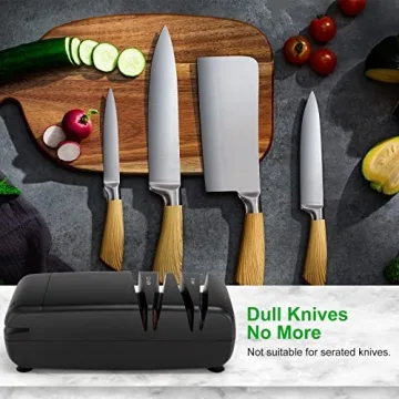 AirCover Electric Knife Sharpener Safe Professional Easy Use