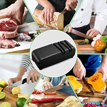 AirCover Electric Knife Sharpener Safe Professional Easy Use