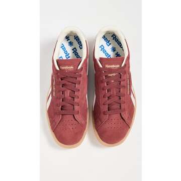 Reebok Unisex Club C Grounds UK Sneaker, Rich Maroon/Moonstone Brass, 4 US Men